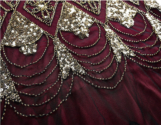Vestido de Fiesta Talla Grande con Lentejuelas Estilo Vintage - Image 24
