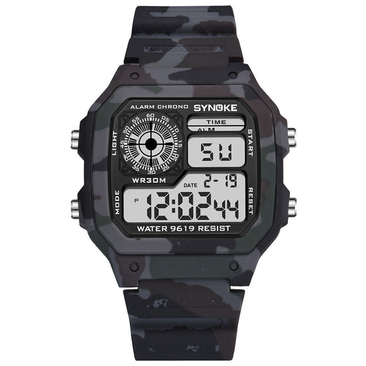 Reloj Deportivo Digital con Luz Nocturna y 7 Colores Sumergible - Image 8
