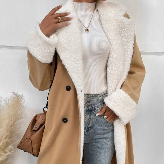 Abrigo de Lana Elegante para Mujer - Comodidad y Estilo Diario - Image 4