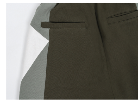 Pantalón Militar Holgado de Tres Colores con Costuras Reforzadas - Image 6