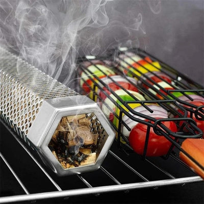Pinza para Carnes con Mango de Madera y Malla - Herramienta BBQ Profesional - Image 27