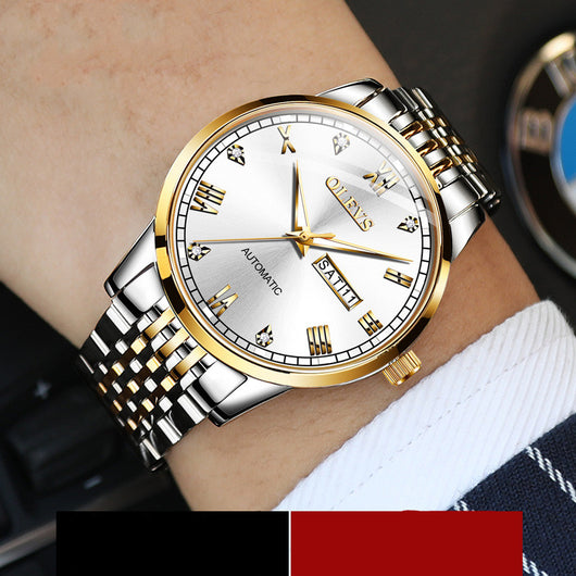 Reloj Automático Mecánico para Hombre Resistente al Agua - Image 3