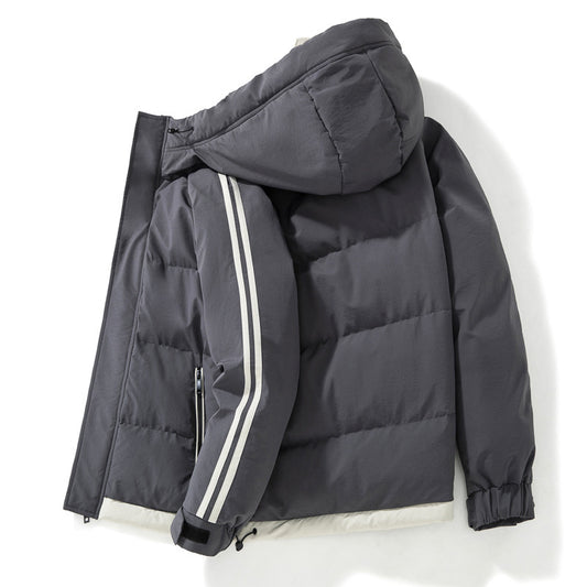 Abrigo Acolchado de Invierno para Hombre Talla Grande Estilo Coreano - Image 2