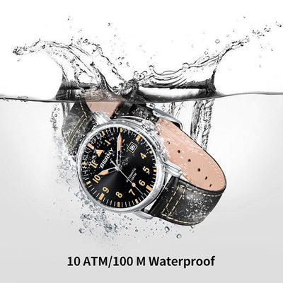 Reloj Mecánico Impermeable con Correa y Esfera Luminosa - Image 2