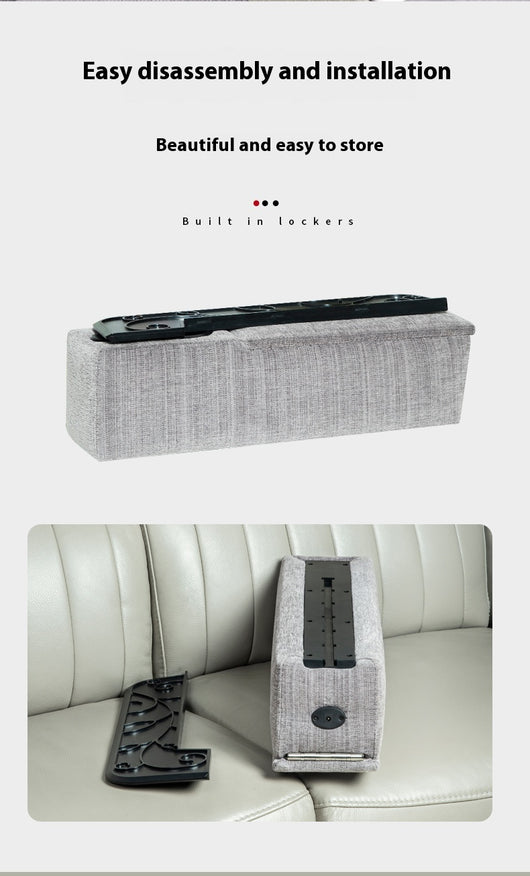 Cargador Inalámbrico para Reposabrazos de Sofá con Soporte Móvil - Image 9