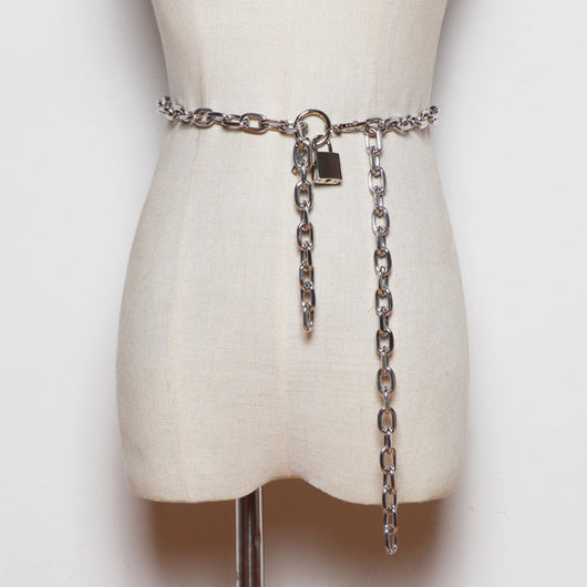 Cinturón Cadena Metálica Hip-hop Ajustable para Falda - Accesorio de Personalidad - Image 6