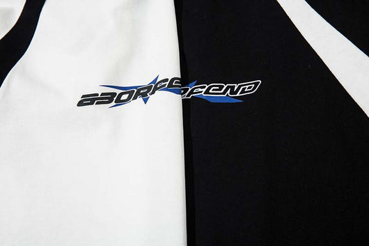 Playera Deportiva Retro con Parches de Contraste para Hombre - Image 4