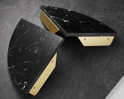 Repisa Triangular de Mármol Estilo Nórdico Minimalista para Baño - Image 25