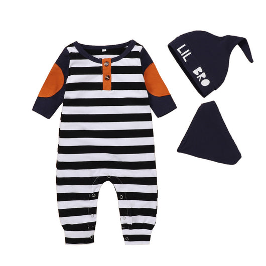 Enterizo Infantil con Diseño de Letras y Parches Estampados - Image 2