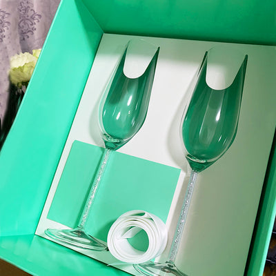 Juego de Copas de Vino Tinto Premium en Caja de Regalo - Cristal Elegante para Parejas - Image 12