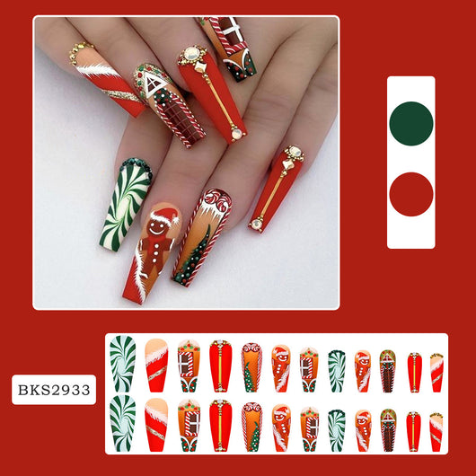 Uñas Decorativas Copo de Nieve - Diseño Navideño SMD - Image 18