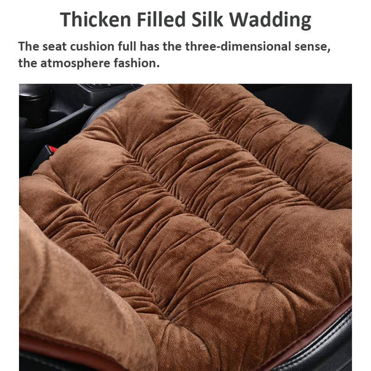 Cojín Térmico Universal para Asiento de Auto - Felpa Cálida Invierno - Image 12