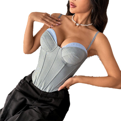 Camiseta Acolchada con Patrón Espiga para Mujer - Image 5