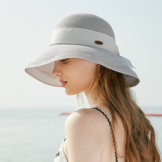 Sombrero Cubo Plegable para Mujer con Moño - Image 7