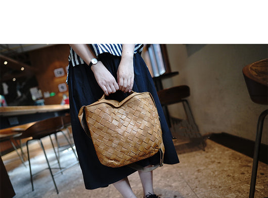 Bolso de Cuero Genuino Elegante Retro de Lujo - Image 6