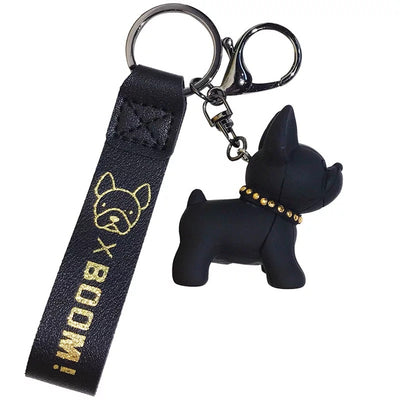 Llavero con diseño de perro