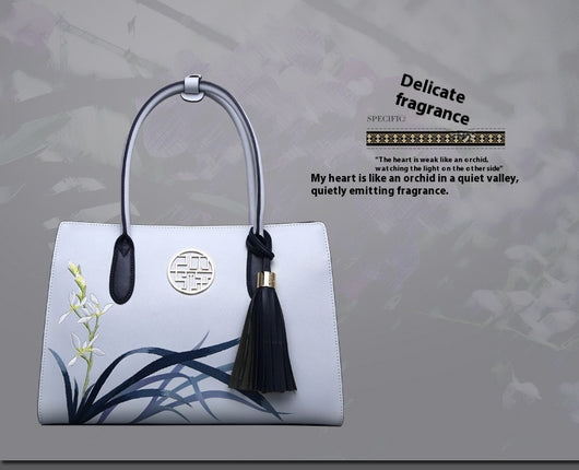 Bolso Elegante Estilo Nacional para Reuniones Familiares y Festival de Otoño - Image 10