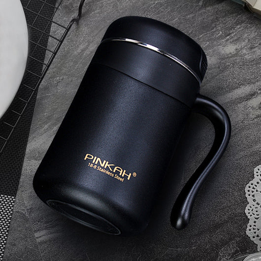 Taza Térmica para Oficina 350ml con Colador Integrado - Image 13