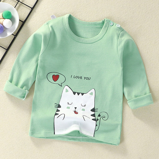 Camiseta de Manga Larga para Niños - Primavera y Otoño - Image 10