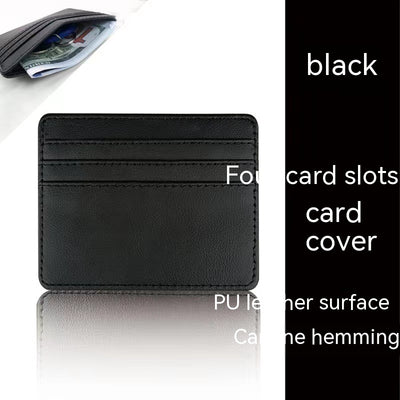 Billetera de Cuero Compacta con Múltiples Compartimentos para Tarjetas - Image 4