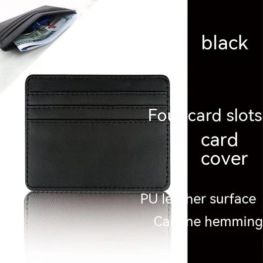 Billetera de Cuero Compacta con Múltiples Compartimentos para Tarjetas - Image 4