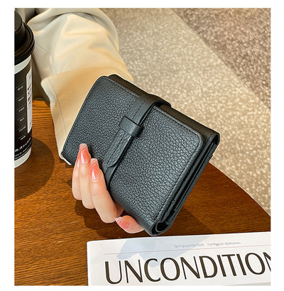 Billetera Corta de Cuero Genuino para Mujer - Image 8