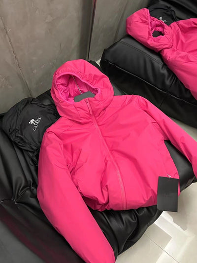 Chaqueta Térmica Impermeable para Parejas - Abrigo Ski Acolchado Resistente al Viento - Image 54