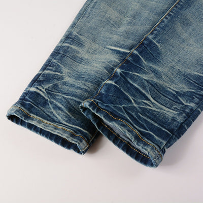 Jeans Rotos con Parches de Color Estilo Retro - Image 20