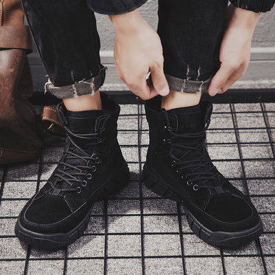 Botas Martin Altas Impermeables para Hombre - Estilo Casual y Laboral - Image 5