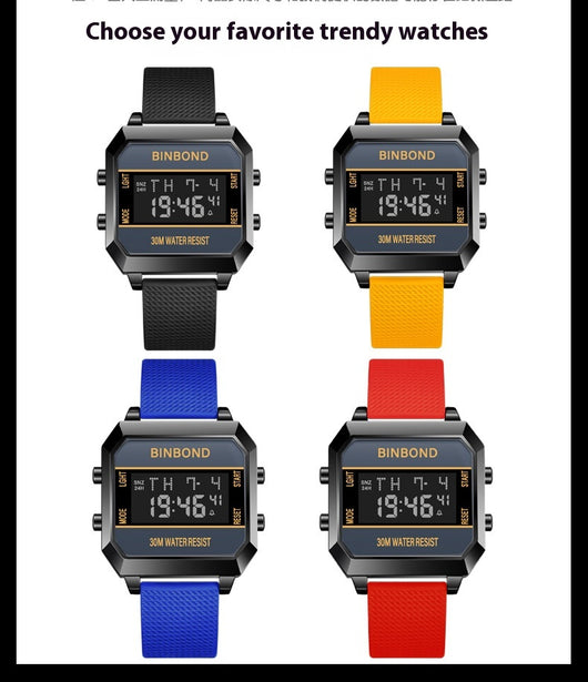 Reloj Deportivo Digital Impermeable para Estudiantes y Hombres Activos - Image 20