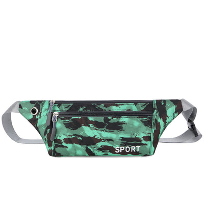 Riñonera Deportiva Impermeable Estampado Camuflaje - Image 6