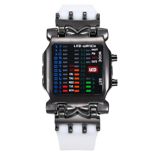 Reloj LED Binario de Moda Casual Moderno - Image 2