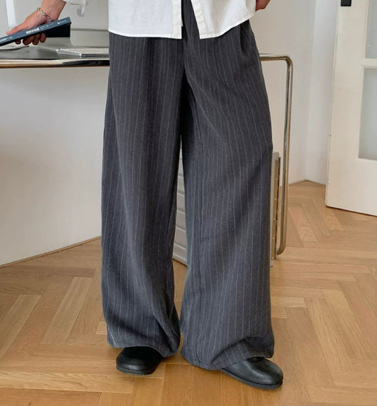 Pantalones Casuales a Rayas para Hombre - Image 5