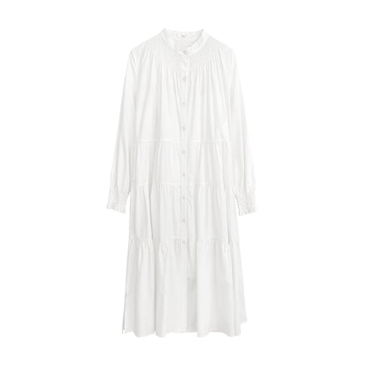 Vestido Casual Plisado Cuello Redondo para Mujer - Image 19