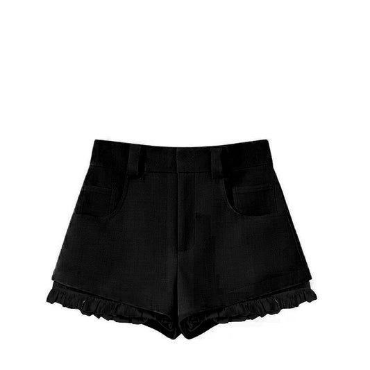 Shorts Retro Khaki para Mujer - Primavera y Verano