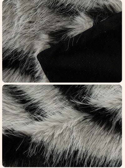 Cojín Decorativo Estampado Cebra Blanco y Negro para Sala - Image 3