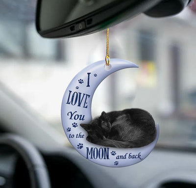 Adorno Colgante Perro Durmiente Ángel - Decoración Acrílica para Hogar y Vehículo - Image 81