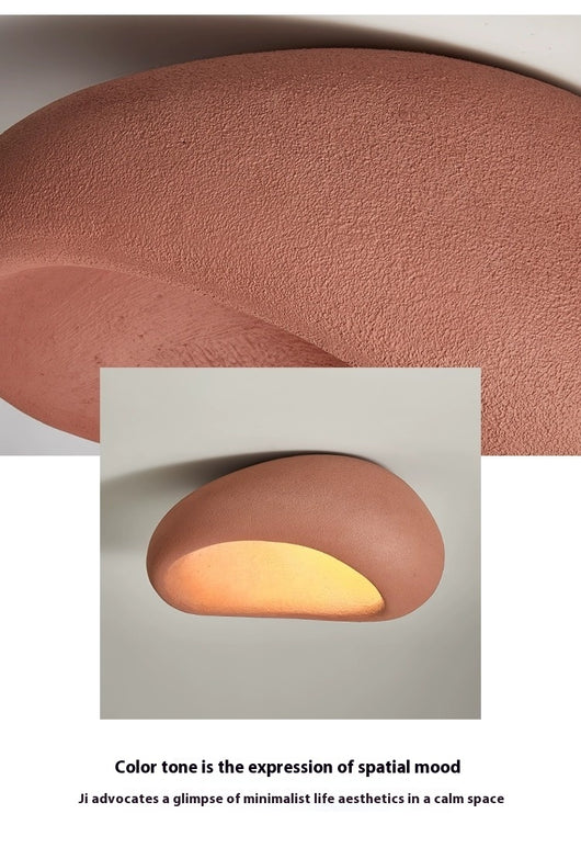 Lámpara de Techo Minimalista Japonesa Silenciosa Crema Moderna - Image 46