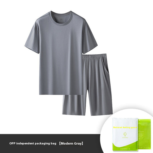 Conjunto Deportivo Hombre: Remera y Shorts Color Liso - Image 12