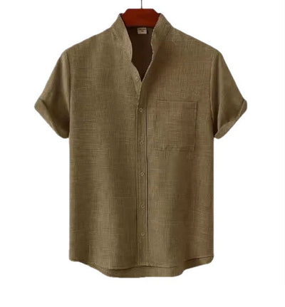 Camisa Casual Hombre Básica con Bolsillo - Image 9