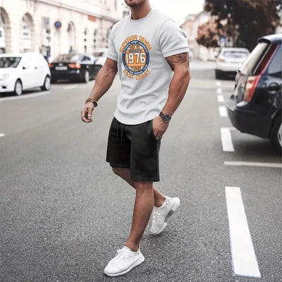 Conjunto Casual Holgado para Hombre con Tecnología de Impresión 3D - Image 4