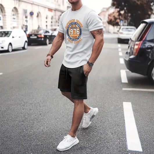 Conjunto Casual Holgado para Hombre con Tecnología de Impresión 3D - Image 4