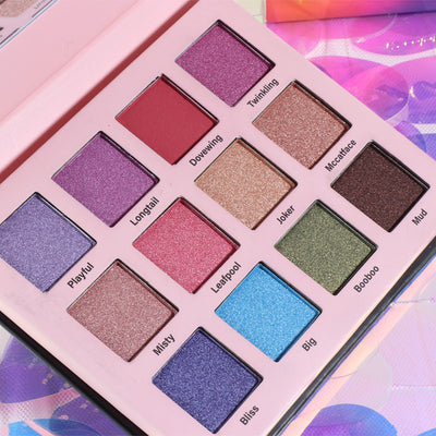 Paleta de Sombras Creativas 12 Colores Profesional - Image 5