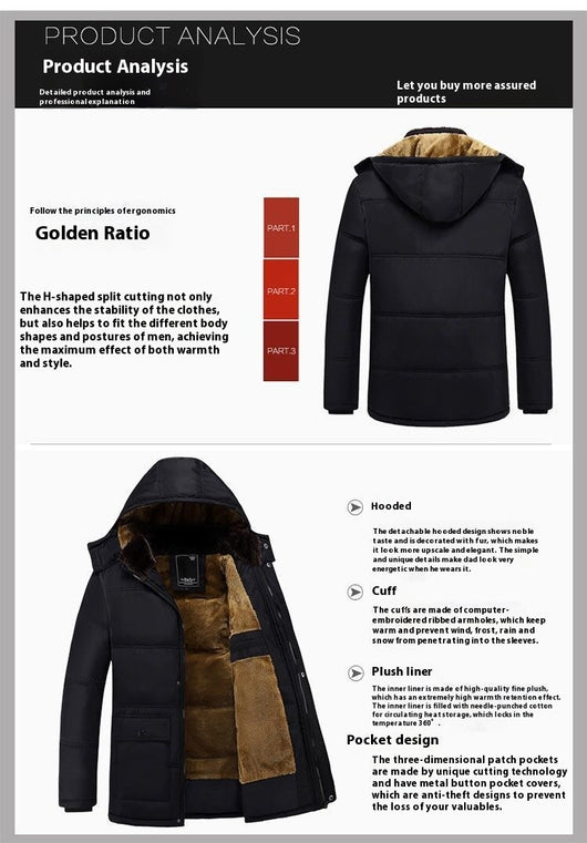 Chaqueta Acolchada de Algodón para Hombre Adulto - Image 14