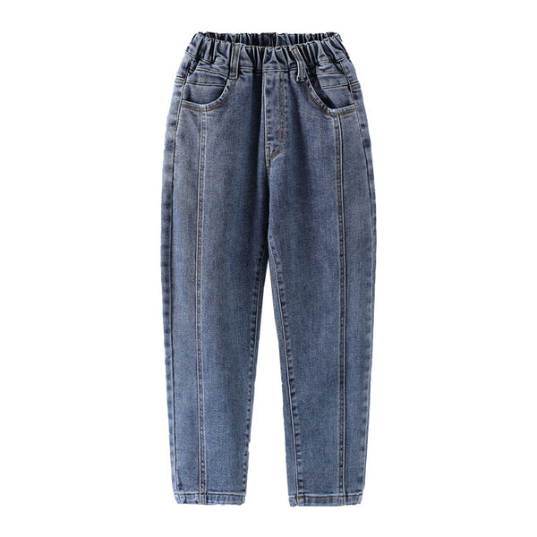 Pantalones Harem Infantiles Primavera Otoño - Tela Ligera y Transpirable - Image 5