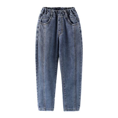 Pantalones Harem Infantiles Primavera Otoño - Tela Ligera y Transpirable - Image 5