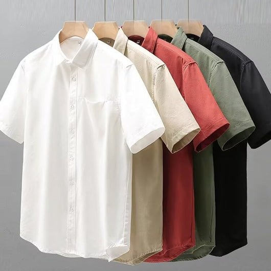 Camisa Americana de Hombre Manga Corta Peso Pesado