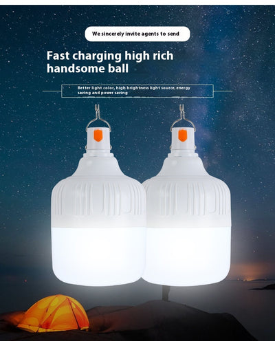 Bombilla LED Recargable para Puesto de Mercado Nocturno - Image 23