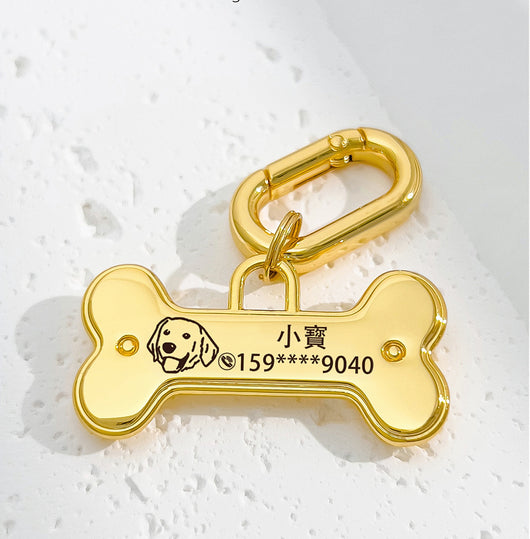 Placa de Identificación para Perro Grabada Antiextravío - Image 9
