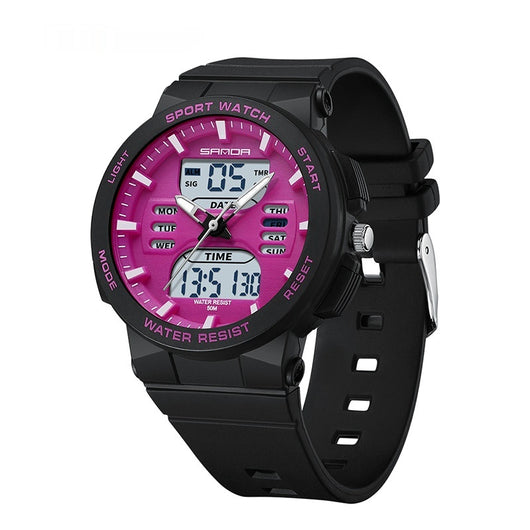 Reloj Deportivo Dual Display Luminoso Resistente al Agua - Image 6